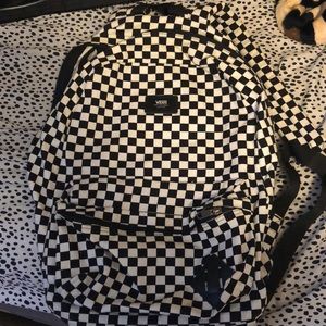 Vans checkered backpack